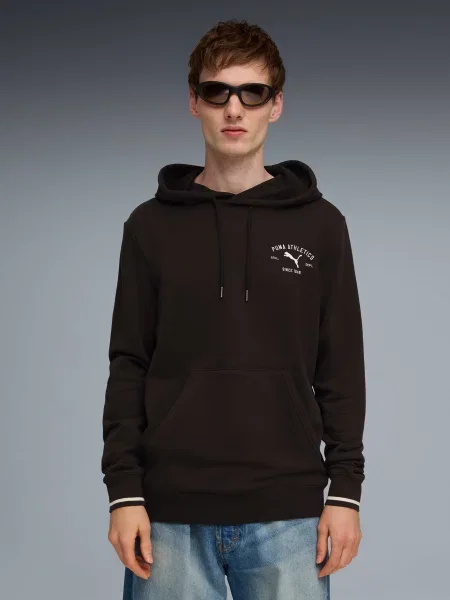 Графический худи Puma черное