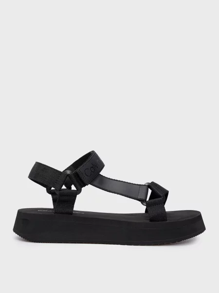 Босоніжки Calvin Klein Jeans на липучках чорні