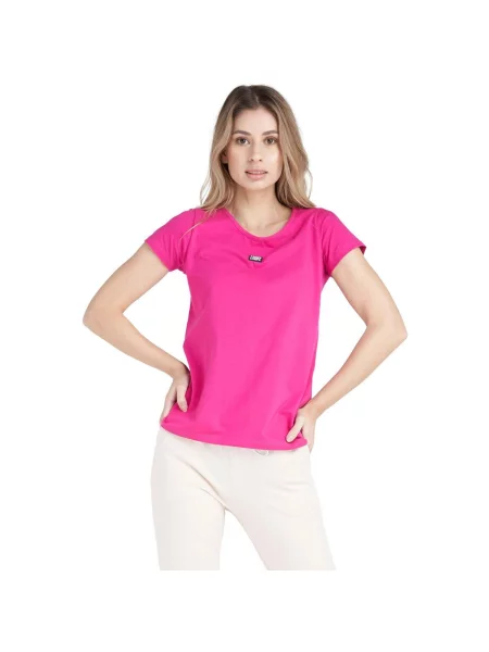 Scurt tricou Leone 1947 cu mâneci scurte roz