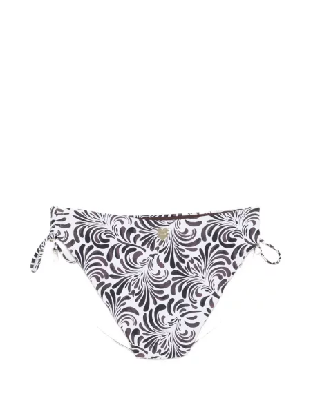 Bikini Twinset cu imagine cu legături alb
