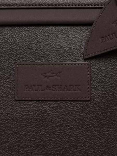 Кожаная сумка Paul&shark