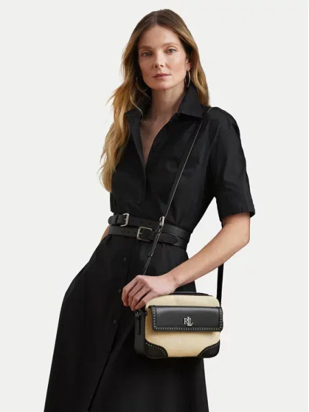 Τσάντα LAUREN RALPH LAUREN Marcy Κρεμ μπεζ