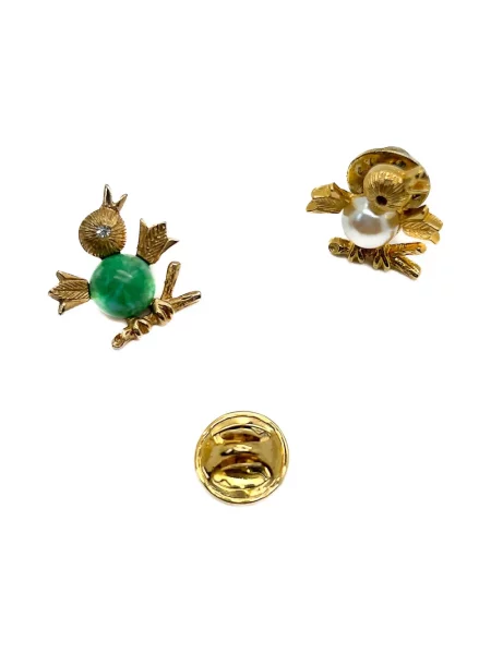 Brož Jennifer Gibson Jewellery zlatá