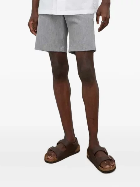 Шорти Les Deux бродирани сиво