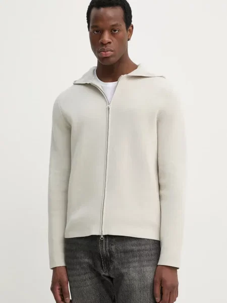 Samsoe Samsoe cardigan SANIKLAS barbati gri