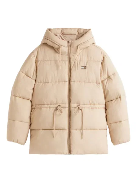 Kurtka jeansowa Tommy Jeans z kapturem