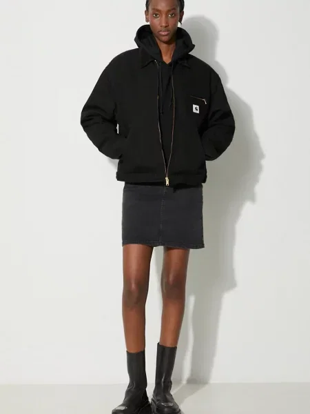 Джинсовая куртка Carhartt Wip черная
