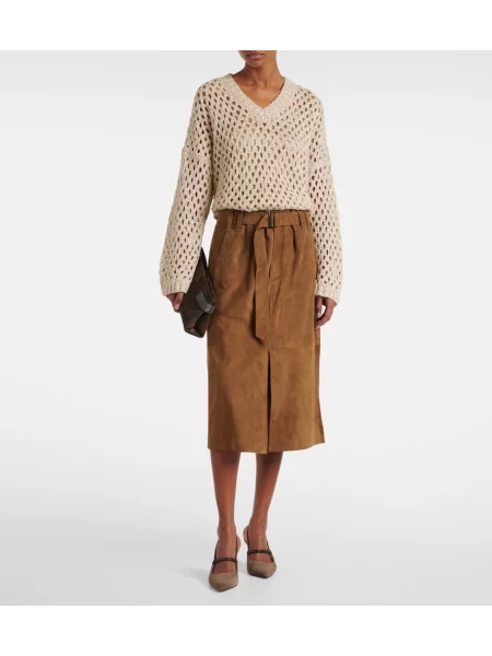 Pulover Brunello Cucinelli de in bej