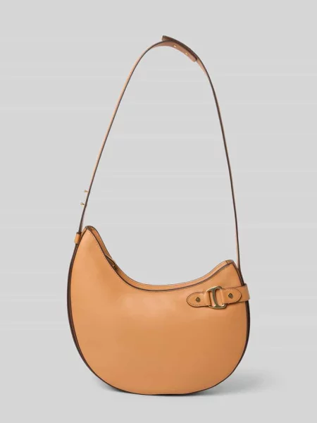 Lauren Ralph Lauren torebka skórzana brązowy