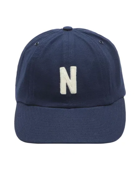 Czapka z daszkiem Norse Projects granatowa