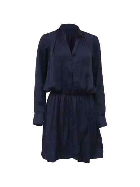Rochie maxi Zadig&voltaire lungă de costum albastru