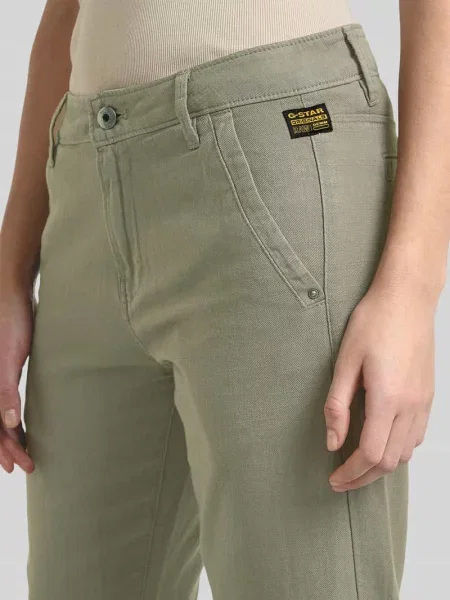 Chinosy o kroju straight fit z czystej bawełny G-star Raw