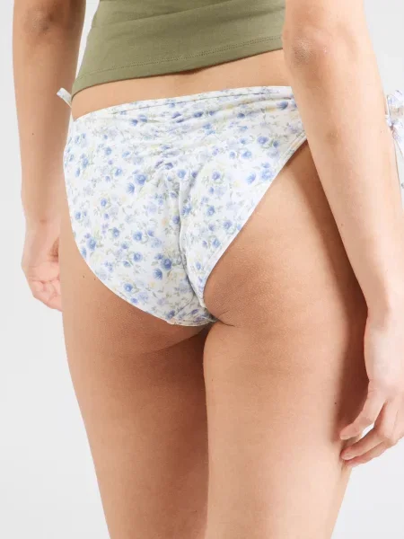 HOLLISTER Bikini hlačke modra / zelena bela