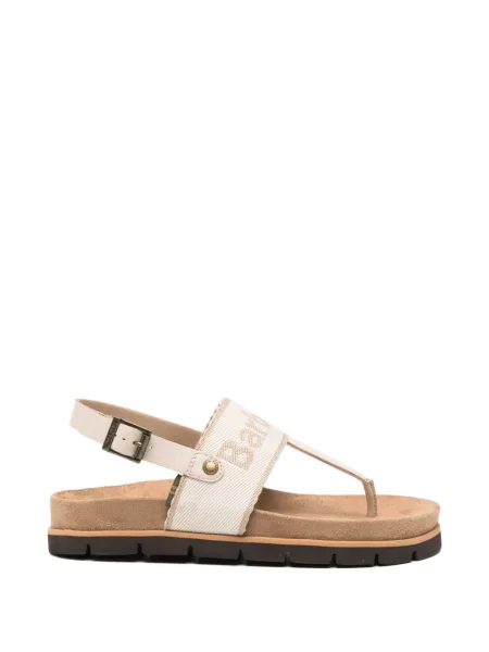 Sandale Barbour cu broderie slingback