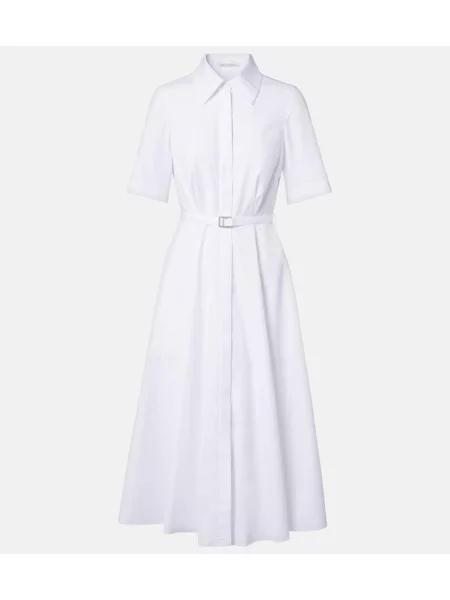 Rochie tip cămașă Emilia Wickstead de costum alb