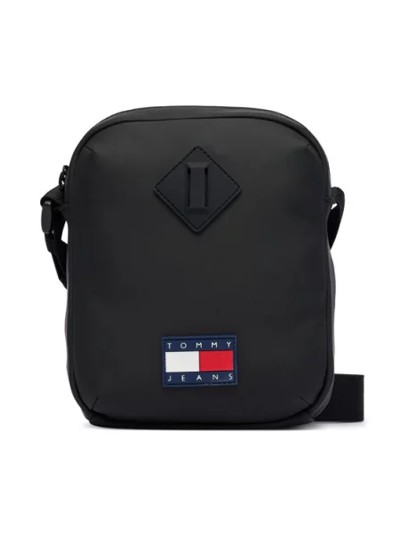 Tommy Jeans Torbica za okrog pasu Tjm Daily Elevated Reporter črna