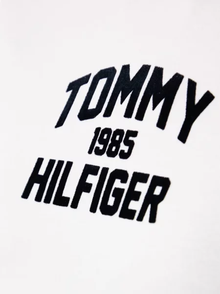 Tommy Hilfiger тениска дамска от с бяло