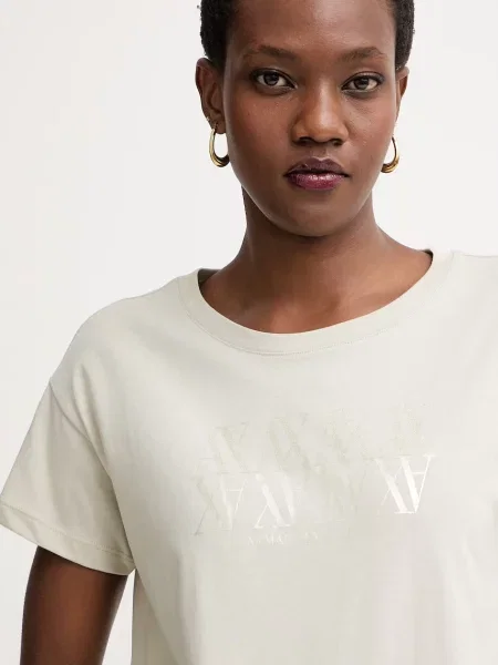 Póló Armani Exchange bézs