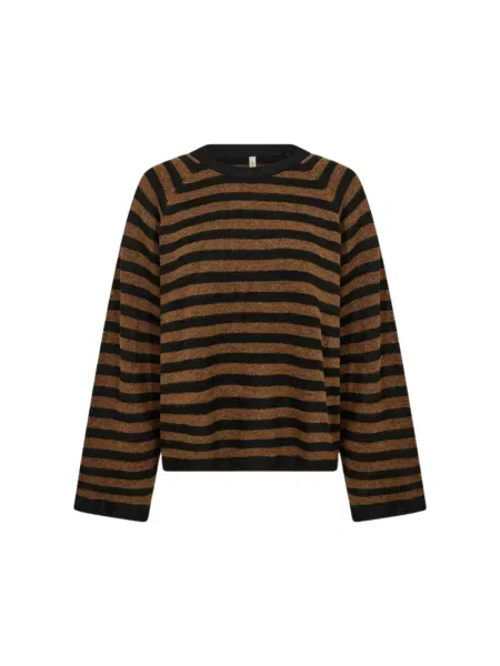 Soyaconcept Pulover ORLEAN maro negru