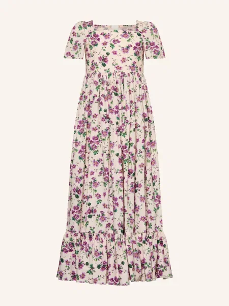 Dolce & Gabbana Šaty světle růžová/ fialová zelená