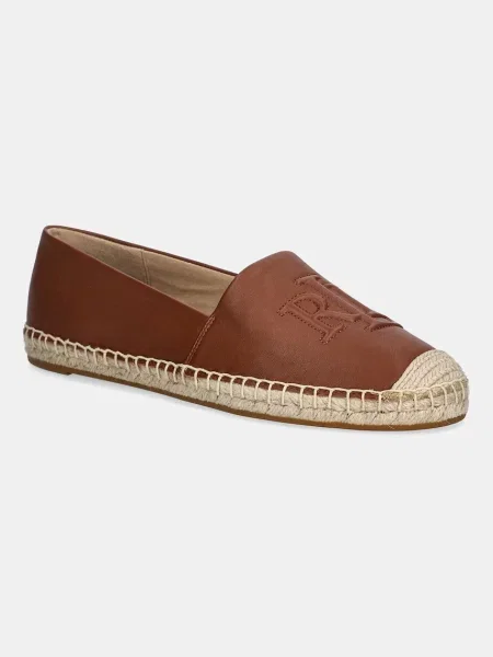 Lauren Ralph Lauren espadrile de piele Cameryn Lg 2 maro