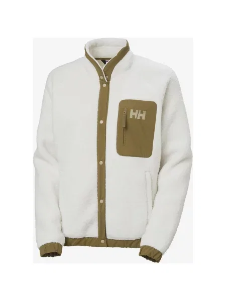 Polar Helly Hansen Imperial Pile Snap brązowy XS biały