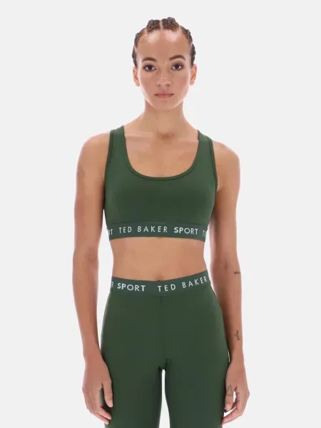 Ted Baker Sportmelltartók Diana Essentials olíva fehér