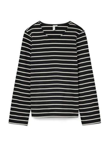 VERO MODA Tricou VMFILUKKA negru alb