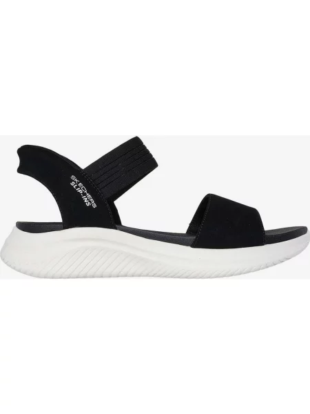 Sandały Skechers Slip-Ins Ultra Flex Summerville czarne 37 białe