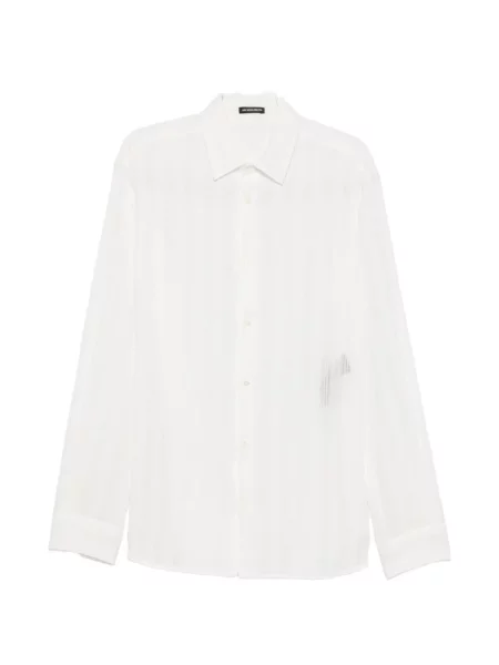 Lung cămașă Ann Demeulemeester alb