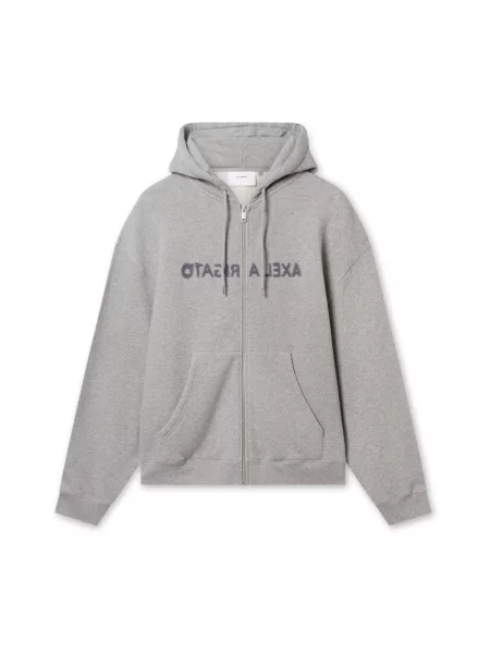 Bluza z kapturem Axel Arigato szara