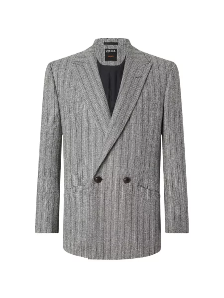 Geacă Zegna de lână gri