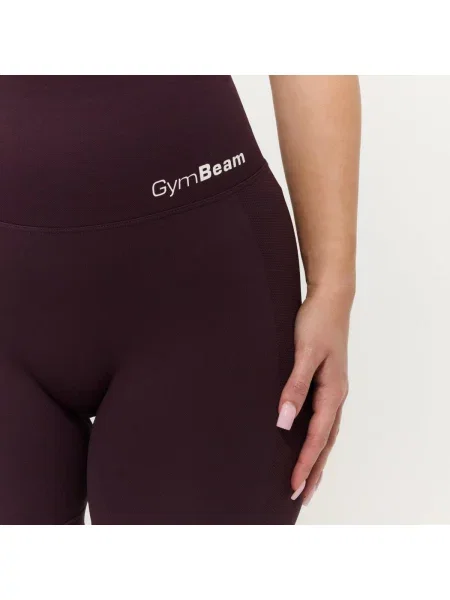 Szorty fitness bezszwowe slim GymBabe fioletowe
