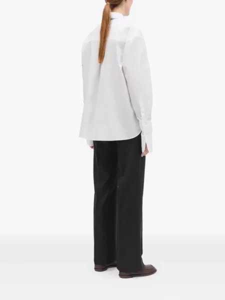 Pantaloni Mark Kenly Domino Tan de lână negru