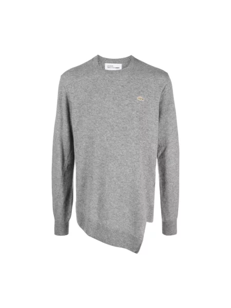 Sweter Comme Des Garcons wełniany szary