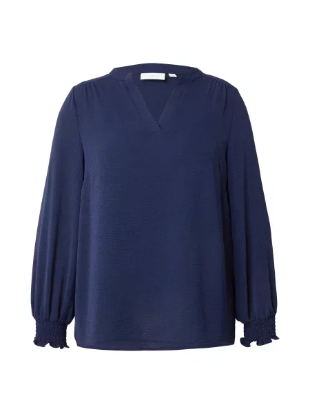 ONLY Carmakoma Bluză CARMETTA închis albastru