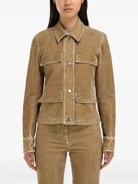 Bunda Ferragamo hnedá
