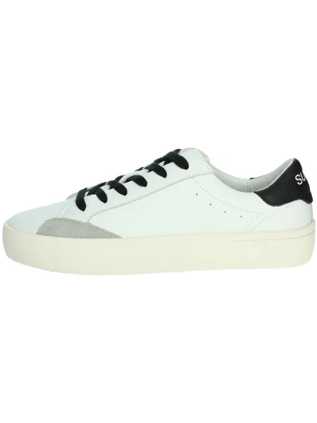 Pantofi Sun68 din piele alb