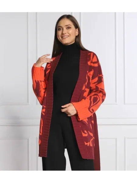 MAX&Co. Cardigan SIMBOLO portocaliu