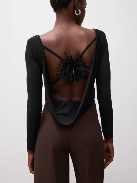 Answear.LAB body pentru femei negru