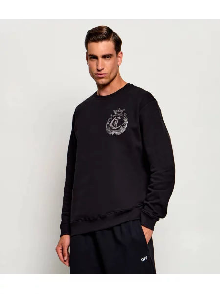 Just Cavalli Hanorac Crown | Relaxed fit negru