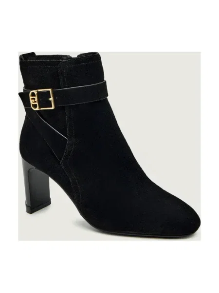 Liu Jo Botine cu LAILA 01 | piele întoarsă negru