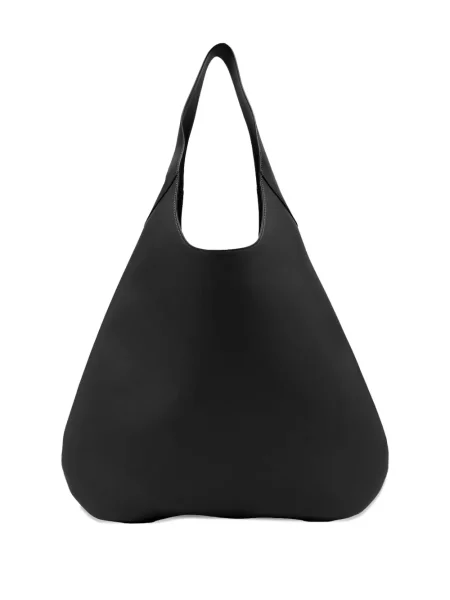 Geanta de piele Carven din piele negru