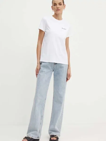 Karl Lagerfeld t-shirt biały