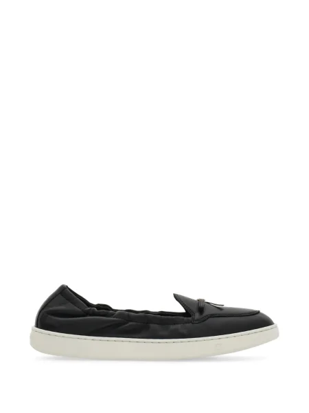 Pantofi loafer Ferragamo cu funde negru