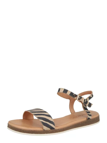 Apple of Eden Páskové sandály ISA béžová černá