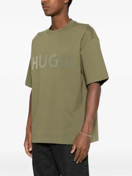 Tricou Hugo cu imagine verde
