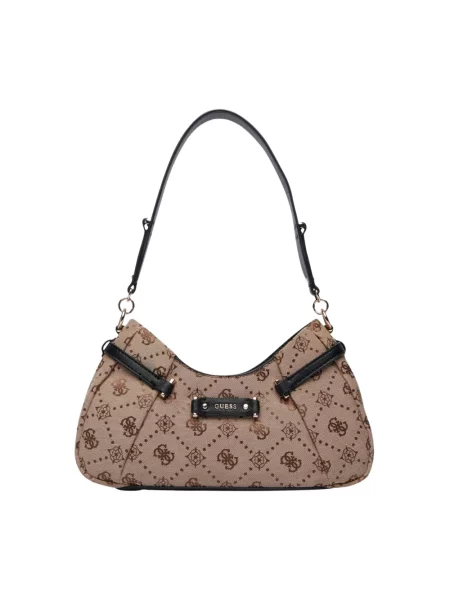 Guess Torebka Dorothy Brązowy jasny beżowa