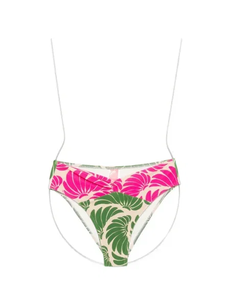 Bikini Farm Rio s cvjetnim printom s printom ružičasta