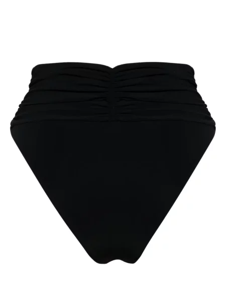 Gėlėtas bikini Magda Butrym su aplikacija juoda